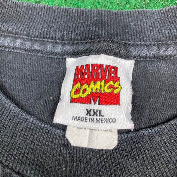 Vintage Marvel Silver Surfer Shirt Mens XXL Black 2006 Comic Book Fantastic 4 - Picture 5 of 10